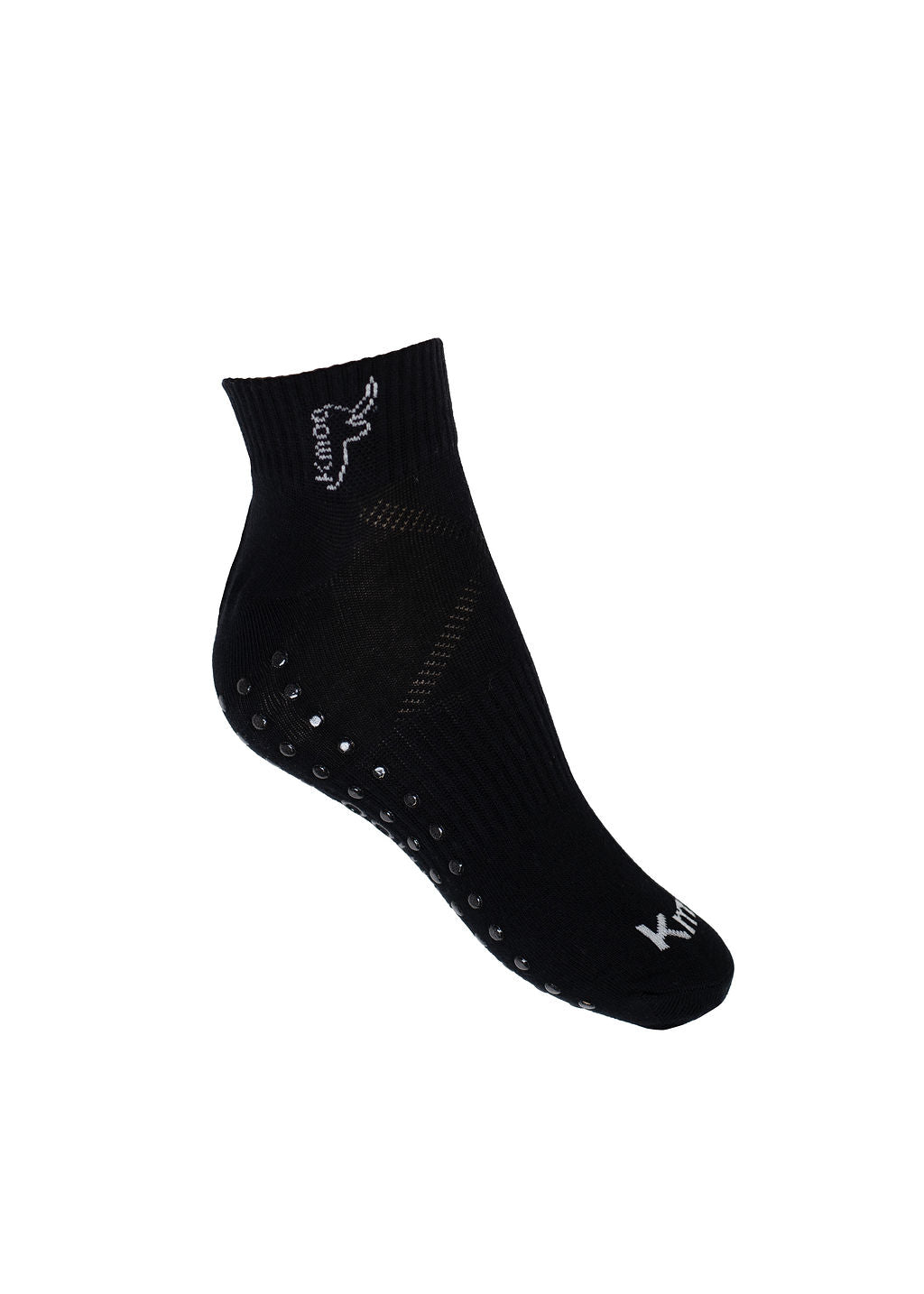 Black Yoga Socks | Non-Slip Trainer