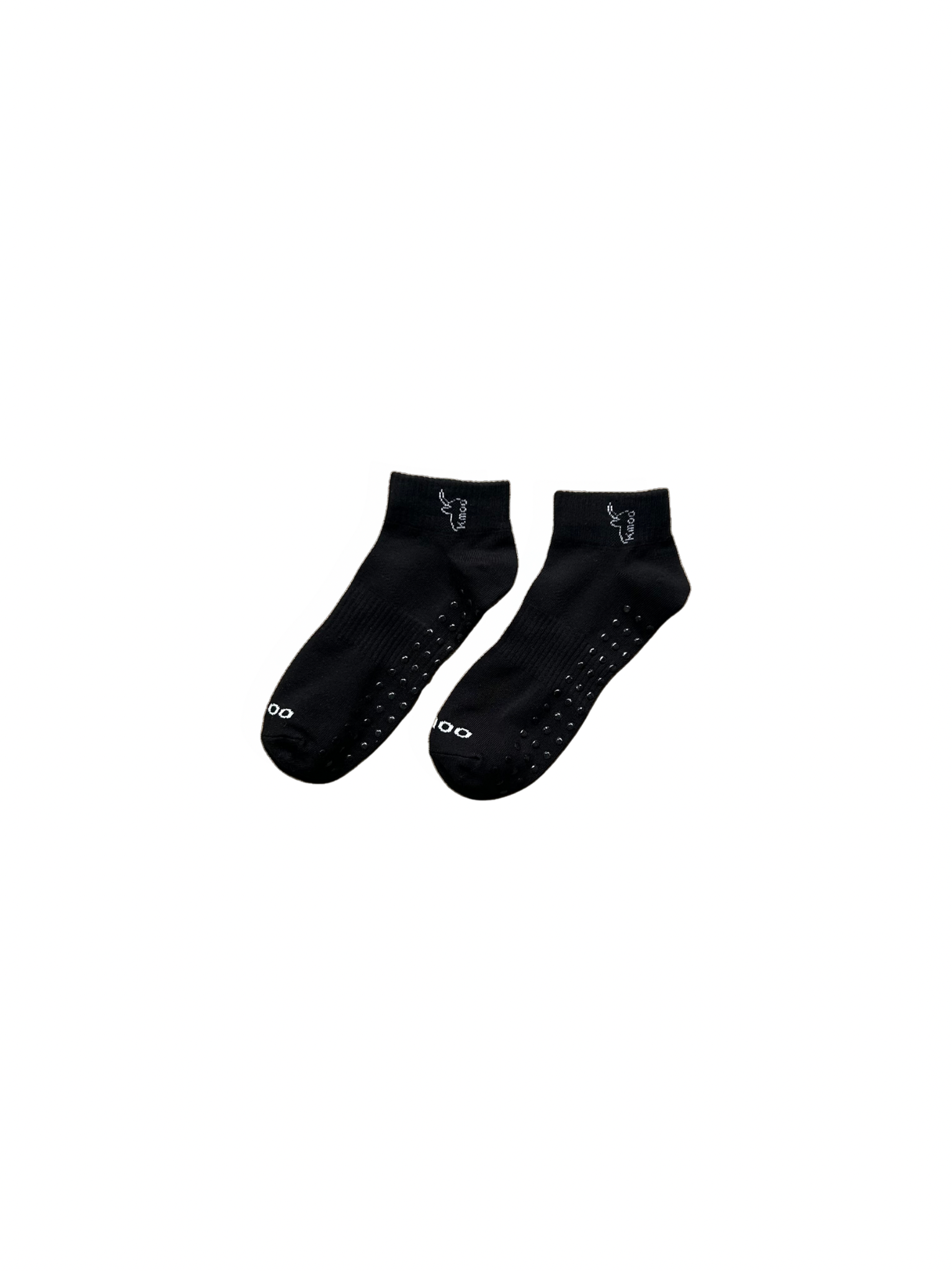 Black Yoga Socks | Non-Slip Trainer